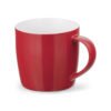 ceramic mug red