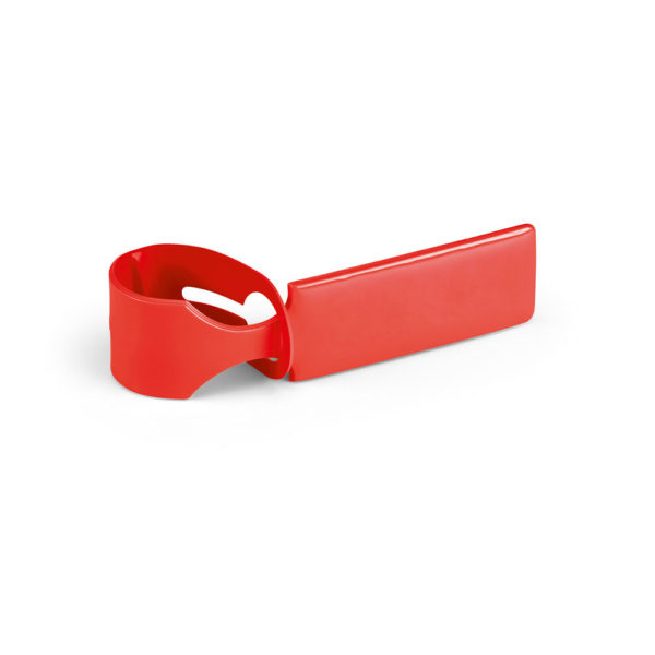 Luggage tag red color